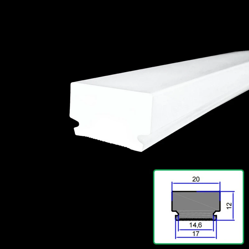 Acrylic Diffuser Extrusion Lampshade Acrylic Diffuser Extrusion Lampshade