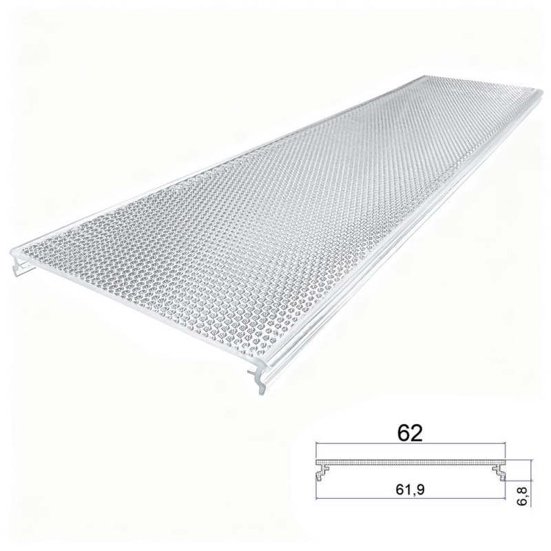 Geprägter extrudierter Lampenschirm aus Polycarbonat